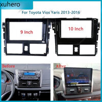 Đài Phát Thanh Ô Tô Fascia Cho 2013-2017 Toyota VIOS 10.1 Inch Khung Android 2Din MP5 Máy Nghe Nhạc Stereo Bảng Điều Khiển