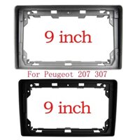 Đài Phát Thanh Ô Tô Fascias Khung Cho Xe Đạp Peugeot 207 307 Chuyên Gia Đối Tác 9 inch Stereo Bảng Điều Khiển Dây Điện Dây Cáp Nguồn Adapter Canbus Giải Mã