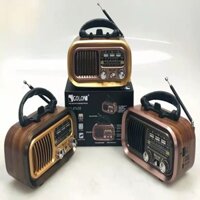 Đài phát thanh thương mại với đài BT,AM/FM/ RX BT-628 Portable Retro Home FM AM SW Radio Sạc toàn dải Loa Blueto