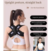 Đai phụ trợ lưng thẳng siêu nhẹ Tập thể dục Mở vai Chỉnh sửa tư thế Thắt lưng chìm Vai Ấn nâng ngực Cơ bắp