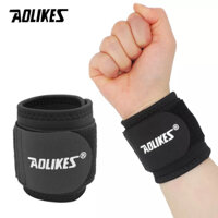Đai quấn bảo vệ cổ tay AOLIKES A-7936 Sport Pressure Wrist - Black