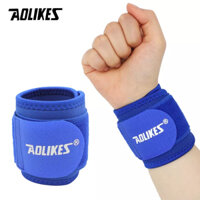 Đai quấn bảo vệ cổ tay AOLIKES A-7936 Sport Pressure Wrist - Blue