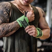 Đai Quấn Cổ Tay Hỗ Trợ Nâng Tạ Chuyên Nghiệp