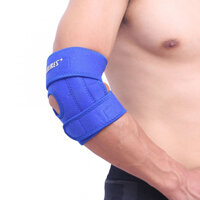 Đai Quấn Hỗ Trợ Khuỷu Tay Thể Thao Spring Sport Elbow Support Protector AOLIKES YE-7946 - Xanh