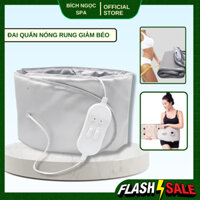 Đai Quấn Nóng Rung Giảm Béo Kết Hợp Rung Massage 3 Cấp Độ | NGỌC BÍCH SPA