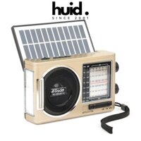 Đài Radio Bluetooth Chạy Pin Năng Lượng Mặt Trời Tích Hợp Đèn Pin RD-098UBT-S - Điện Tử Phương Huy -