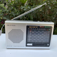 Đài Radio FM Sony SW-515UA 9 Bands Quốc Tế FM, MW, SW1-7, Đài Radio Sạc Điện, Có Usb-Thẻ Nhớ Làm Máy Nghe Nhạc Mp3