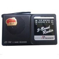 Đài Radio, Máy Nghe Radio FM, AM, SW Chuyên Dụng Mason SF-902