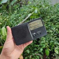 Đài Radio Nhật Bãi (có cối xoay sạc pin) độc lạ