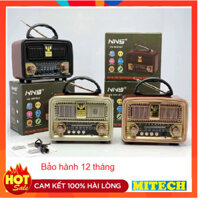 Đài radio NS-8091BT bluetooth FM-AM/FM/SW cổ điển, loa to, pin sạc, Loa Đài Nghe Nhạc Cho Người Già LIỄU SHOP