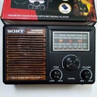 Đài Radio Sony Nhật Hàng Bãi Chuyên Dụng Ðọc Thẻ Nhớ, Usb Mp3 Sony Sw-888uar/ SW-999UAR Loa Ðài FM, Bắt Sóng Tốt.