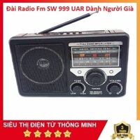 Đài Radio SW999-UAR ⚡FREE SHIP⚡ Dò Sóng Cực Tốt , Cho Âm Thanh To , Rõ Ràng . Thích Hợp Làm Qùa Tặng Cho Ông , Bà