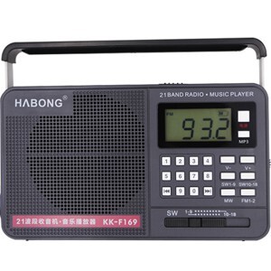 Đài radio USB nghe nhạc Habong KK-F169