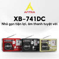 Đài Radio WAXIBA 741URT, Tích Hợp Đồng Hồ, Đèn Pin, Sóng AM/FM/SW, Hỗ Trợ Thẻ Nhớ/USB, BH 12 Tháng