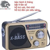 ĐÀI RADIO WAXIBA XB-521URT,SIÊU BÊN ÂM THANH CHẤT LƯỢNG BH 6 THÁNG