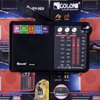 ĐÀI RADIO,USB, THẺ NHỚ, ĐÈN PIN RX-153