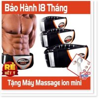 Đai Rung Nóng Massage Tan Giảm Mỡ Bụng Thon Gọn Vật Lý Trị Liệu Đau Mỏi Vai Gáy