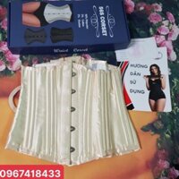 Đai siết eo corset 26 xương nhập khẩu italy