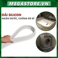Dải Silicon Chặn Nước Tiện Lợi Dùng Cho Nhà Tắm, Nhà Vệ Sinh, Chỗ Rửa Tay, Máy Giặt Megastore (Đơn vị: 50cm)