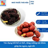 Đại táo (Táo tàu)- Hồng táo - Bồi bổ cơ thể - Dưỡng tâm an thần - Giảm stress - Túi 100gram