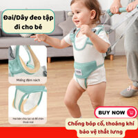 Đai Tập Đi Cho Bé Cao Cấp C&M HOME Chất Vải An Toàn Mềm Mịn Có Đệm Giúp Bé Tập Đi Nhiều Chức Năng Tiện Lợi