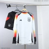 Dài Tay - Áo Dài Tay Bóng Đá Đội Tuyển Đức Euro 2024/25 Màu Trắng Bản cao cấp - Áo Dài Tay CLB MU, real dài tay