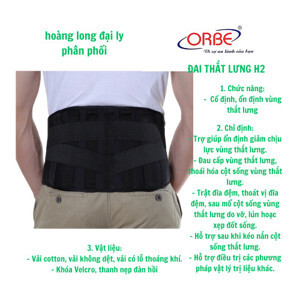 Đai thắt lưng ORBE H2