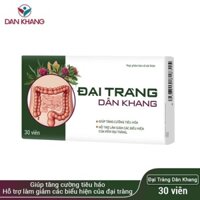 Đại Tràng Dân Khang – Hỗ trợ giảm triệu chứng viêm đại tràng - Hộp 30 viên
