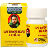 Đại Tràng Hoàn Bà Giằng, điều trị viêm đại tràng