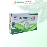 Đại Tràng Khang Linh Plus | Giảm triệu chứng rối loạn tiêu hóa, viêm đại tràng, đại tràng co thắt | 2 vỉ | 20 viên