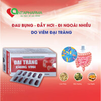 Đại tràng KHANG VINH tăng cường tiêu hóa, giảm rối loạn tiêu hóa, giảm các triệu chứng viêm đại tràng (50 viên/hộp)