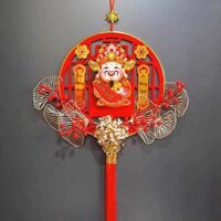 Dải Treo Thần Tài Lắc Đầu , Dải Treo Thần Tài Gọi May Mắn Tài Lộc Chúc Mừng Năm Mới 2024 Đồ Trang Trí Tết Nhiều Mẫu
