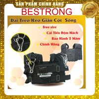 Đai Treo Xà Đơn Kéo Dãn Cột Sống - Có Đệm Nách Dày - Móc Sắt Loại Mới - Cải Thiện Đau Lưng