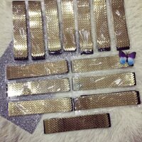 Đai váy vẩy vàng ánh