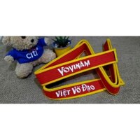 ĐAI VOVINAM LOẠI TỐT CHẤT LIỆU KAKI DÀY ĐẸP