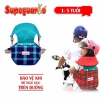 Đai Xe Máy Cho Bé Có Đỡ Cổ- Đai an toàn cho bé đi xe máy