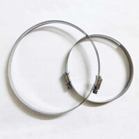 Đai xiết ống cỡ lớn inox - Đai xiết ống gió mềm bằng inox