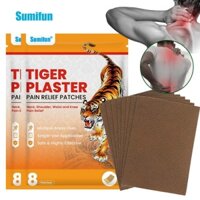 Daily Goodies#sumifun English Tiger Patch Medical Font Far Infrared Pain Relief Patch Joint Discomfort Muscle Soreness K00000112DFJX