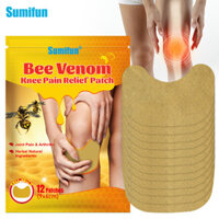 Daily Goodies#sumifun Plaster Bee Venom Series Yellow Knee Patch Relieves Leg Joint Discomfort k00005112DFJX