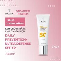 DAILY PREVENTION Ultra Defense Moisturizer - Kem chống nắng IMAGE Skincare SPF 50 73g