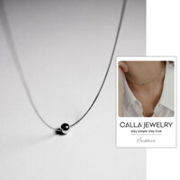 Dainty Ball Necklace | Dây chuyền bi bạc nhẹ nhàng nữ tính Calla Jewelry l N001