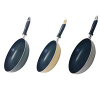 Daiso Chảo chống dính Life+Natural size 20cm