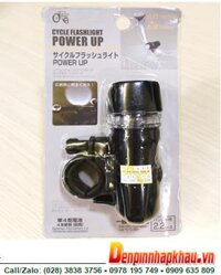 DAISO D11, Đèn pin gắn xe đạp bóng LED trắng DAISO D11 /của thị trường Nội địa Nhật-vỉ Sp ghi chữ NHẬT