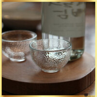 DAISO Daisy Hàn Quốc Cốc Thủy Tinh Bộ 2p