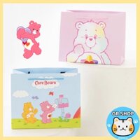 [DAISO Korea] * Carebears * Túi Mua Sắm Bằng Giấy Mềm 2 Màu / Gói Quà Chăm Sócbears