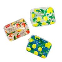 Daiso Túi Trang Điểm Hình Hoa Qủa