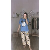 {DAISY} BỘ NGỦ MICKY QUẦN DÀI SIÊU CUTE