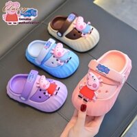 Daisy 's studio Summer kids Crocs dành cho bé trai và bé gái Đầu bánh chống trượt thoáng khí cho bé