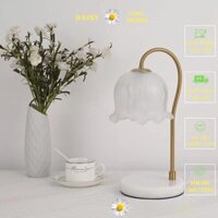 DAISY | [TẶNG NẾN THƠM] Đèn đốt nến chụp pha lê xinh xắn hiện đại
