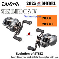 Daiwa 25'STEEZ LIMITED CT SV TW 70XH/70XHL Nhiều loại【trực tiếp từ Nhật Bản】【sản xuất tại Nhật Bản】ANTARES SLX SCORPION STEEZ ZILLION TATURA CALCUTTACONQUEST METANIUM CURADO DC ALPHAS SV TW MD BANTAM Mồi câu cá ngoài khơi Máy câu quay Thuyền Câu bờ Jiggin